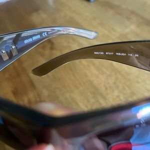 Gently used Miu Miu sunglasses